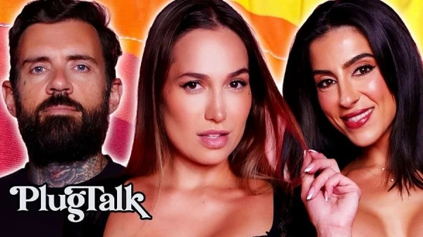 PlugTalk Дезире Дульси 2025 — секс с двумя милфами, минет вдвоём и литры спермы на красоток!